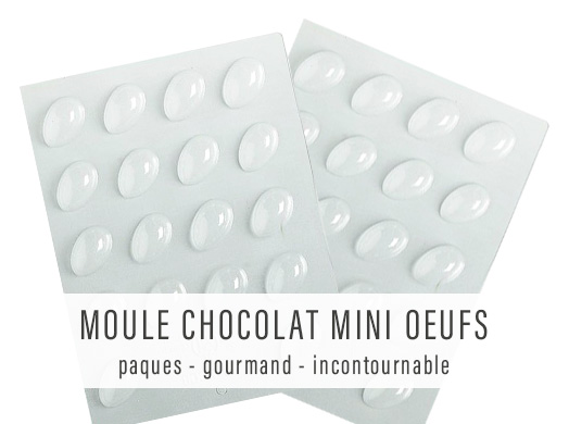 Moule chocolat professionnel mini oeuf Pâques 2022