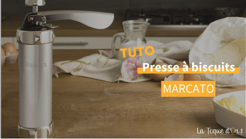 Tuto - Comment utiliser la presse &agrave; biscuits Marcato ?