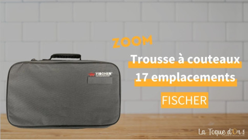 Zoom - Trousse &agrave; couteaux 17 emplacements Fischer