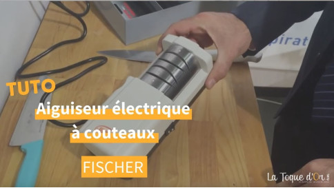Tuto - Comment utiliser l'aiguiseur &eacute;lectrique Fischer ?