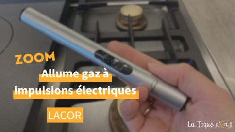Zoom - Allume gaz &agrave; impulsions &eacute;lectriques Lacor