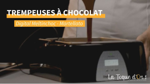 On vous pr&eacute;sente - Trempeuse &agrave; chocolat Martellato Digital Meltinchoc