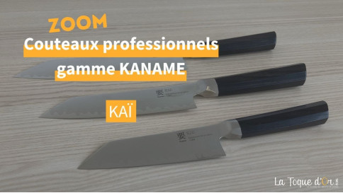 Zoom - Couteaux japonais kiritsuke Seki Magoroku Kaname Ka&iuml;