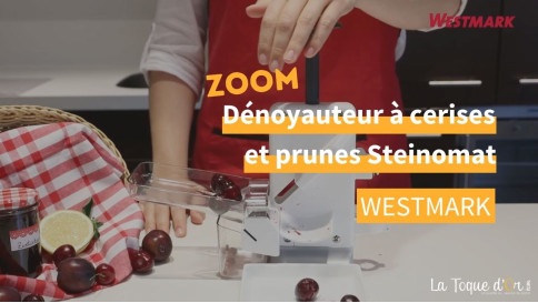 D&eacute;noyauteur &agrave; cerises et prunes Steinomat Westmark