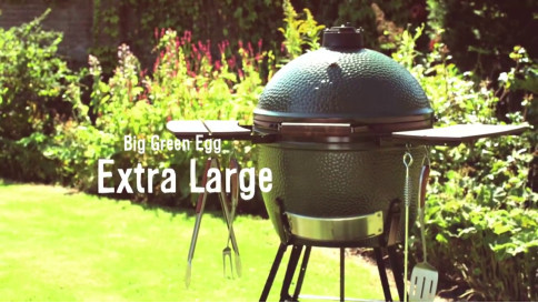Zoom - Pr&eacute;sentation barbecue XLarge Big Green Egg
