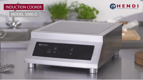 Zoom - Plaque de cuisson induction professionnelle XL Hendi