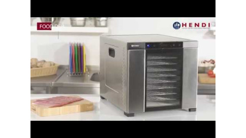 Tuto - Comment utiliser le d&eacute;shydrateur &agrave; aliments Profi Line Hendi ?